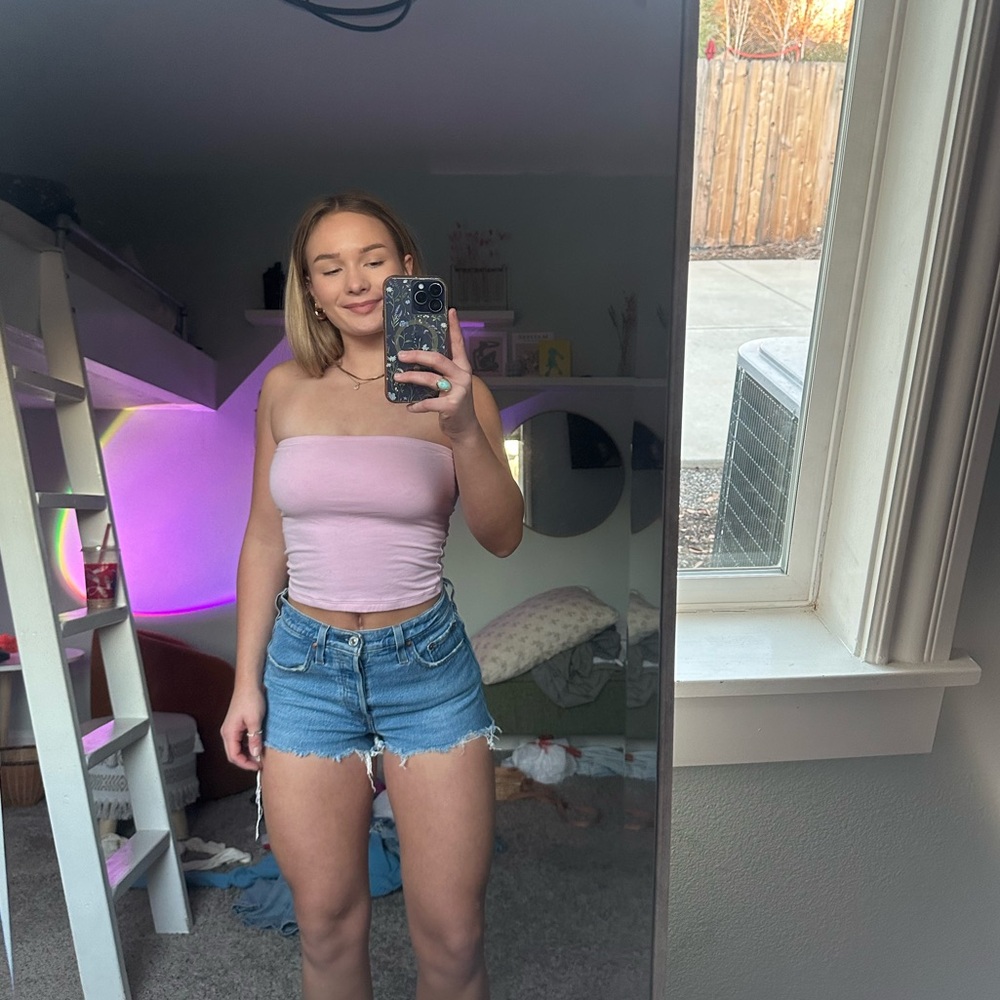 LEVI 501 DENIM SHORTS